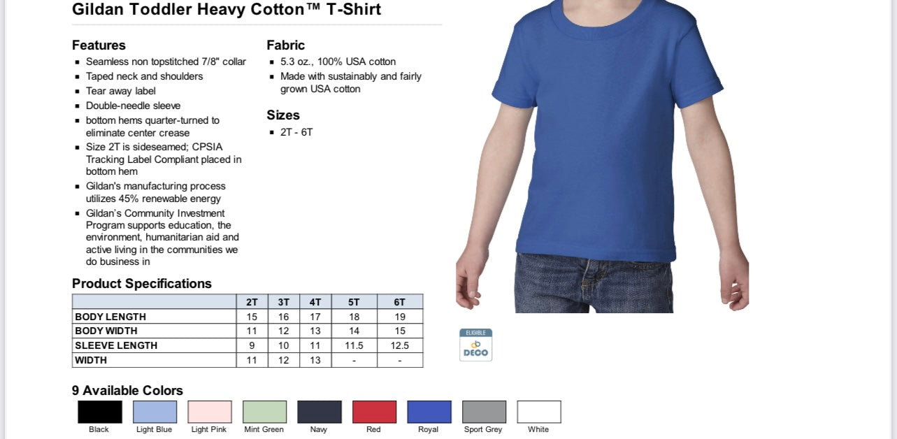 KUSTOM Toddler Tee- Gildan