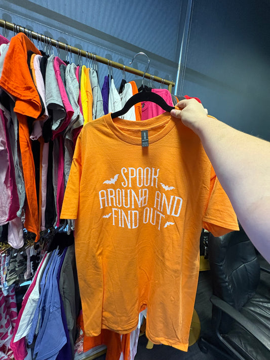 Spook Around & Find Out Tee