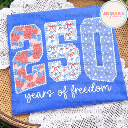 250 Years of Freedom Tee