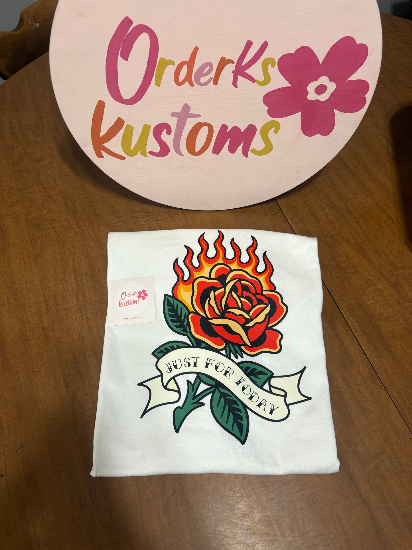 Exclusive JFT Rose Tee