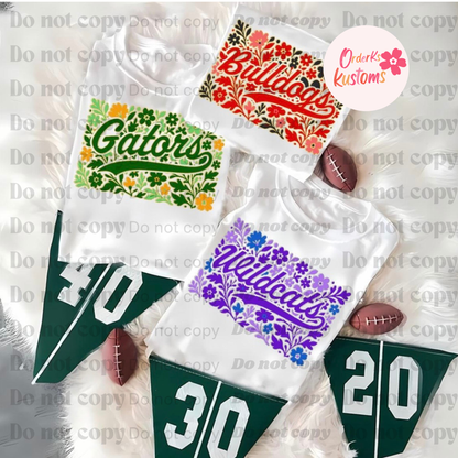 Kustom Varsity Mascot Spirit Wear