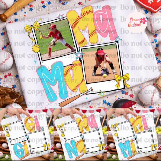Kustom Photo Nickname Ball Tee