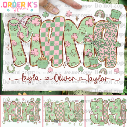 St Patrick’s Nickname Tees