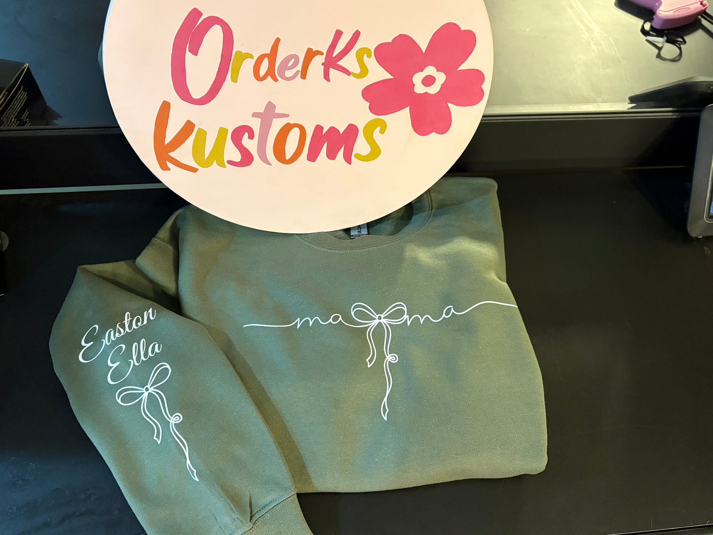 Kustom Mama Bow Tee
