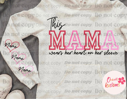 Valentine’s Mama with Names