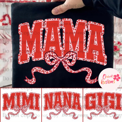 Cheetah Bow Nickname Tee