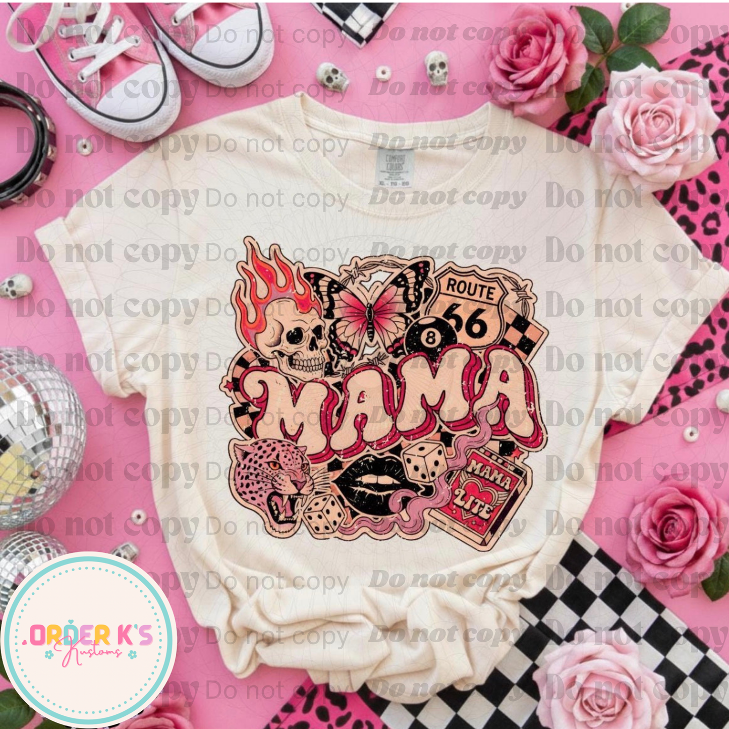 Edgy Pink Mama Lite Tee