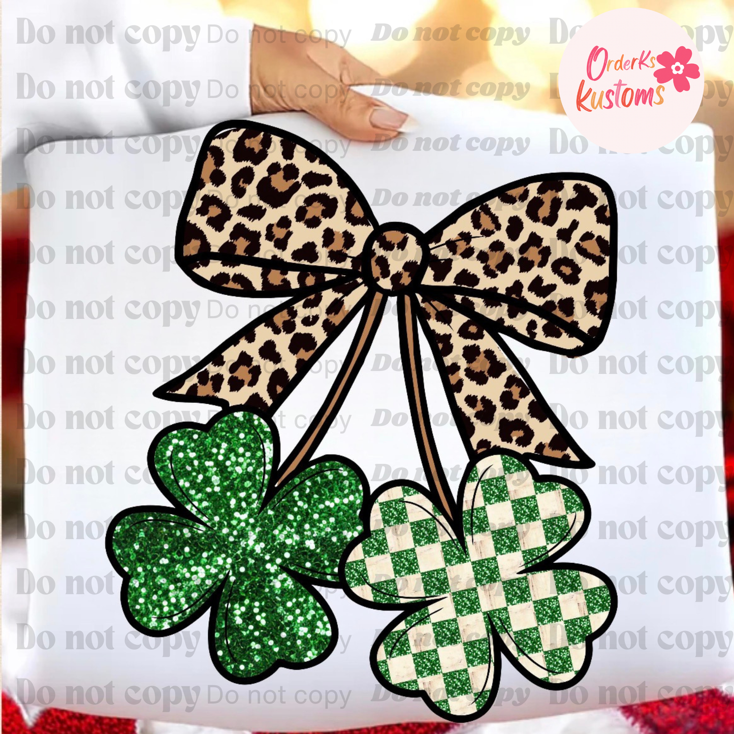 Cheetah Clover Tee
