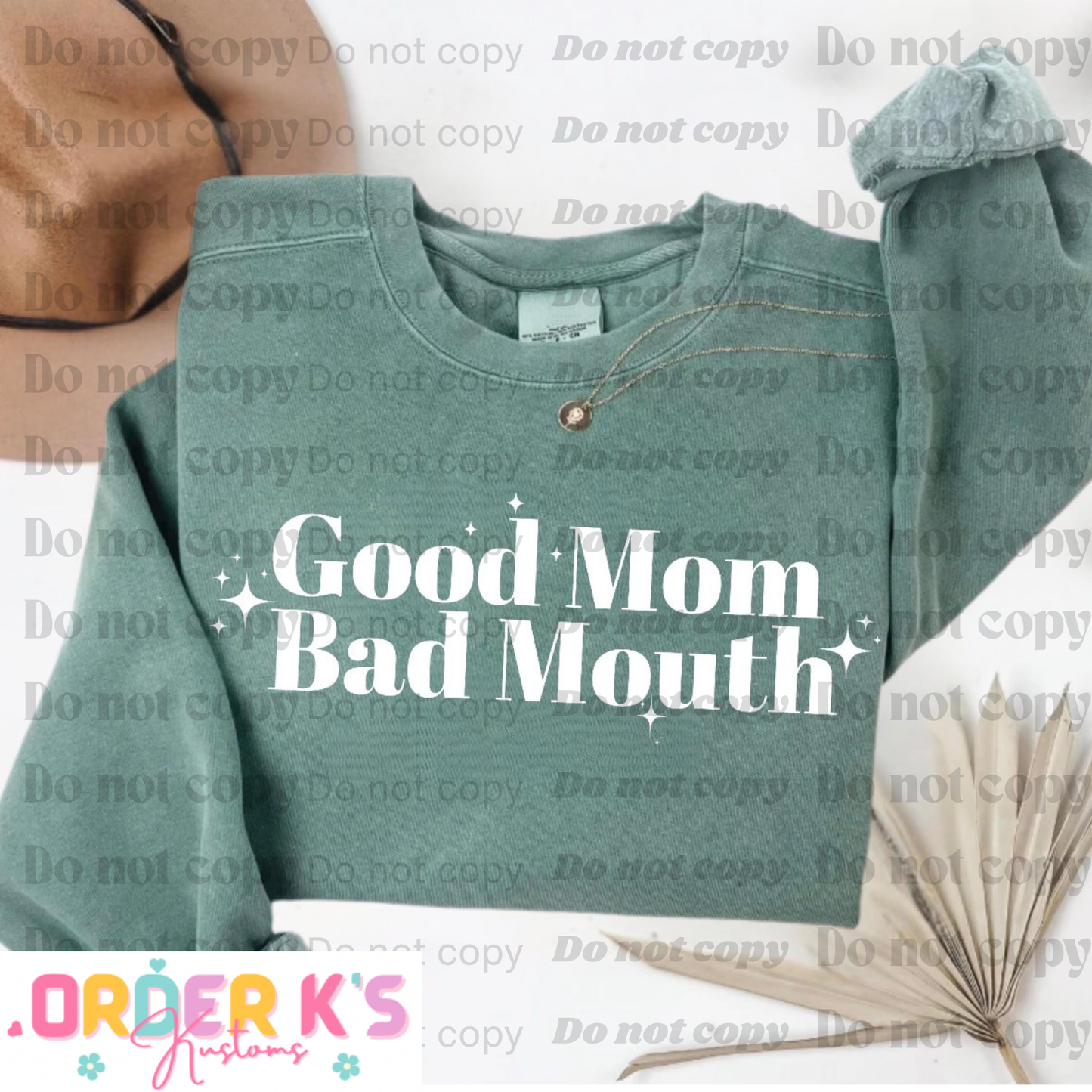 Good Mom Bad Mouth Tee