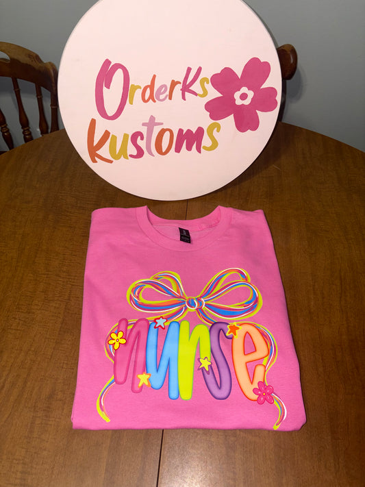 Neon Nurse Tee