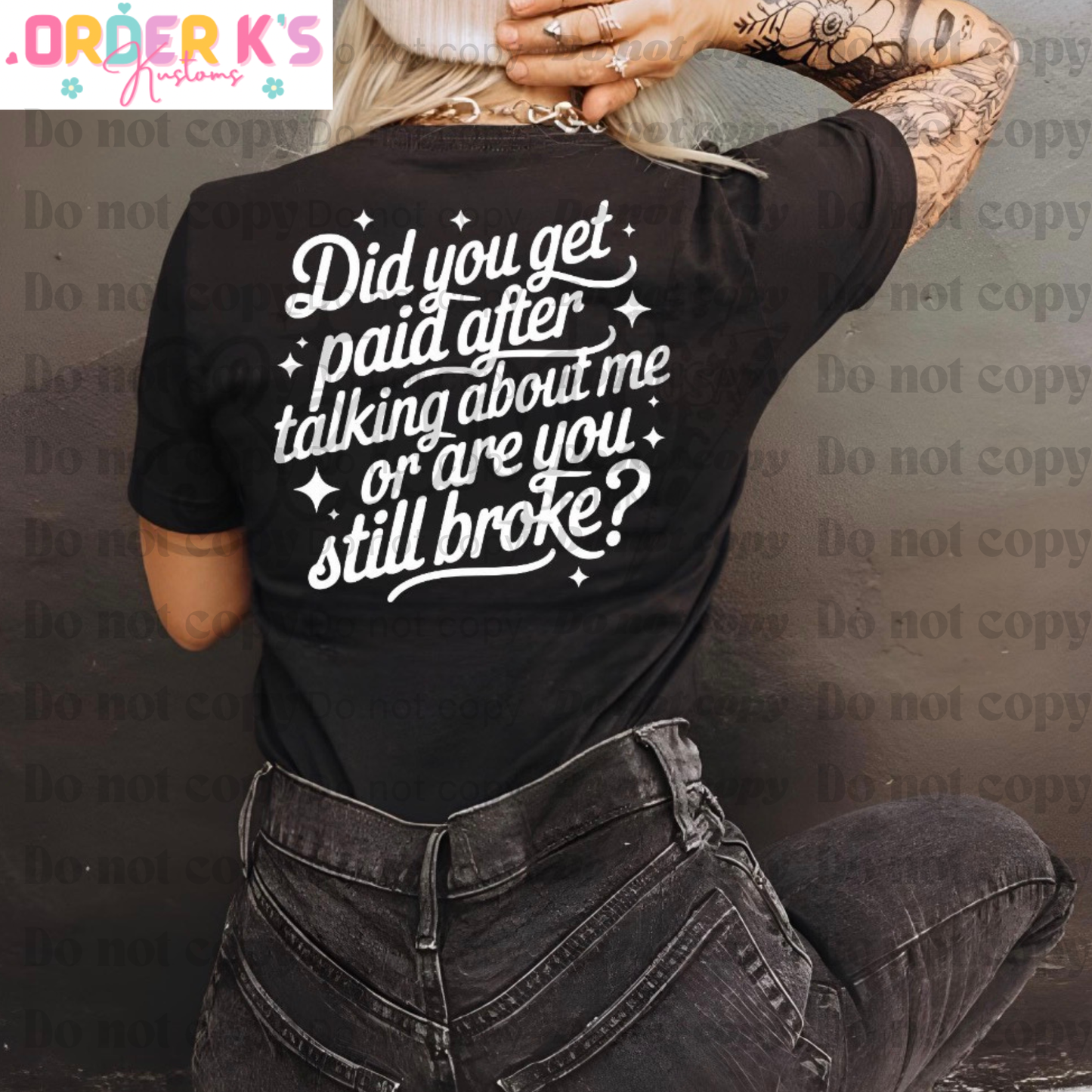 Still Broke Tee