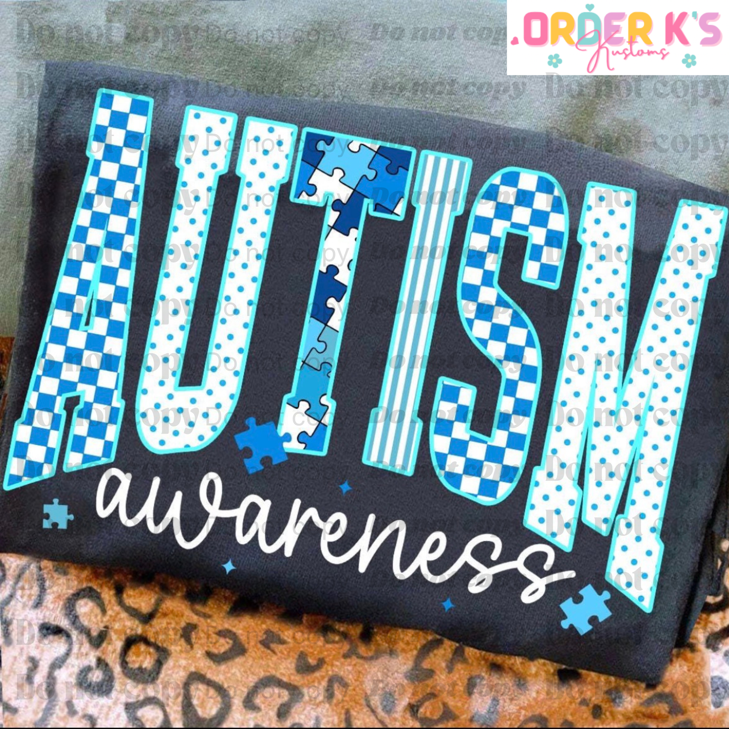 Blue Autism Awareness Tee