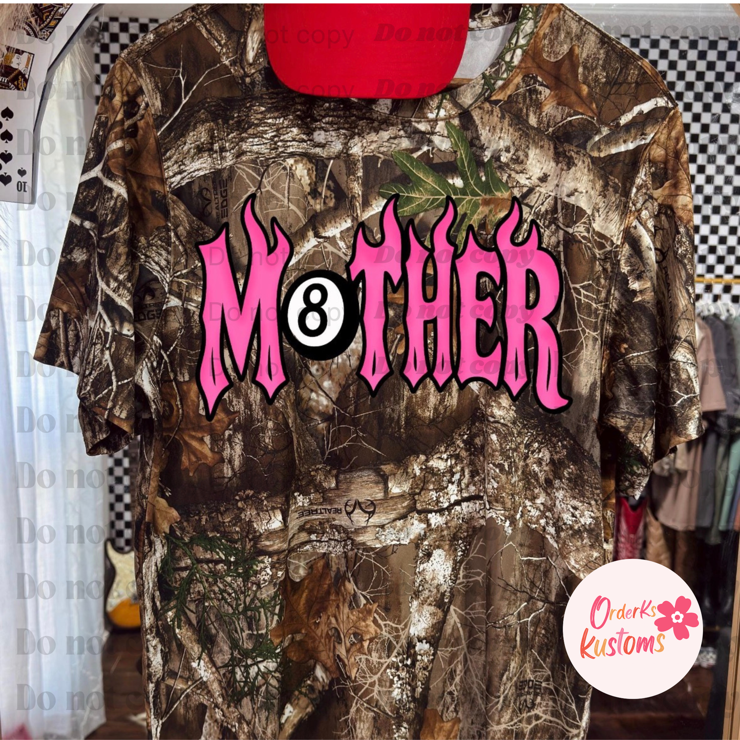 8 Ball Mother Tee