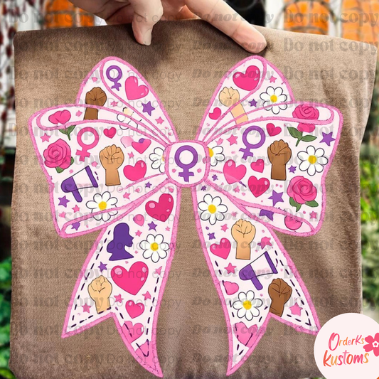 Women’s Day Bow Tee