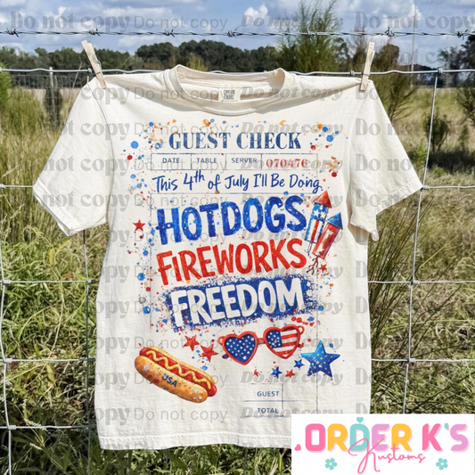 Server 4th of July Tee