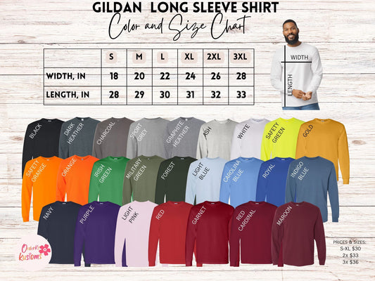 Gildan Long Sleeve Tee Adult