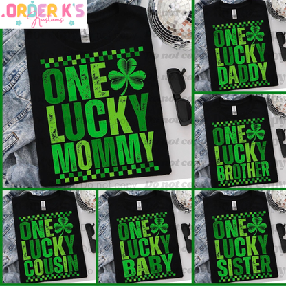 One Lucky Family Tee