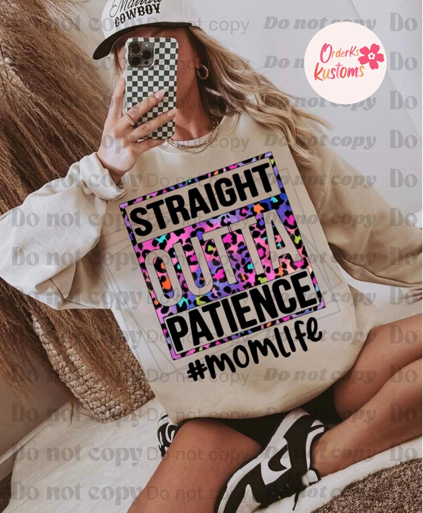Straight Outta Patience Tee