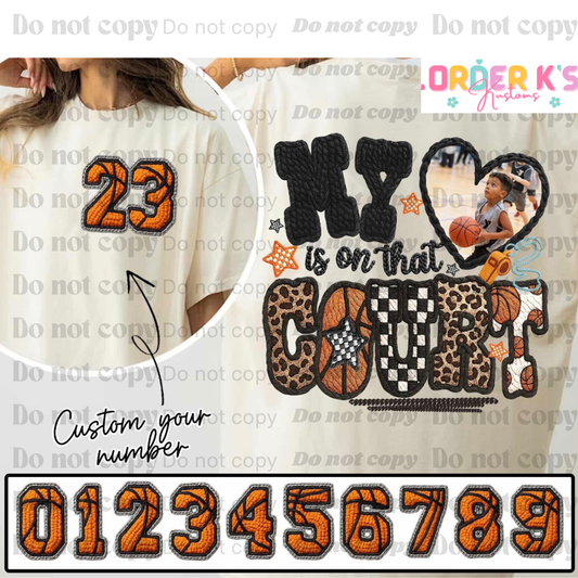 Kustom Basketball Photo Tee