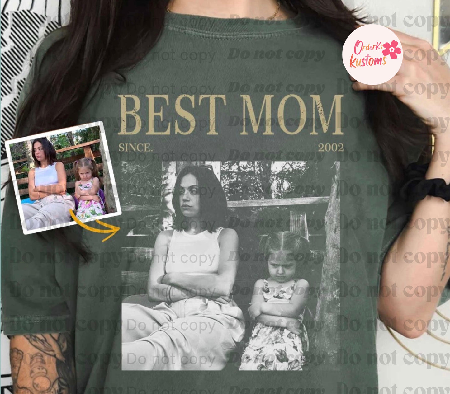 Best Mom Photo Tee