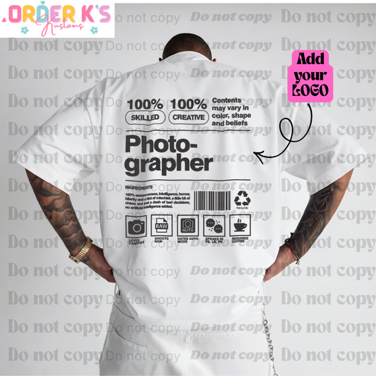 Kustom Photographer Tee