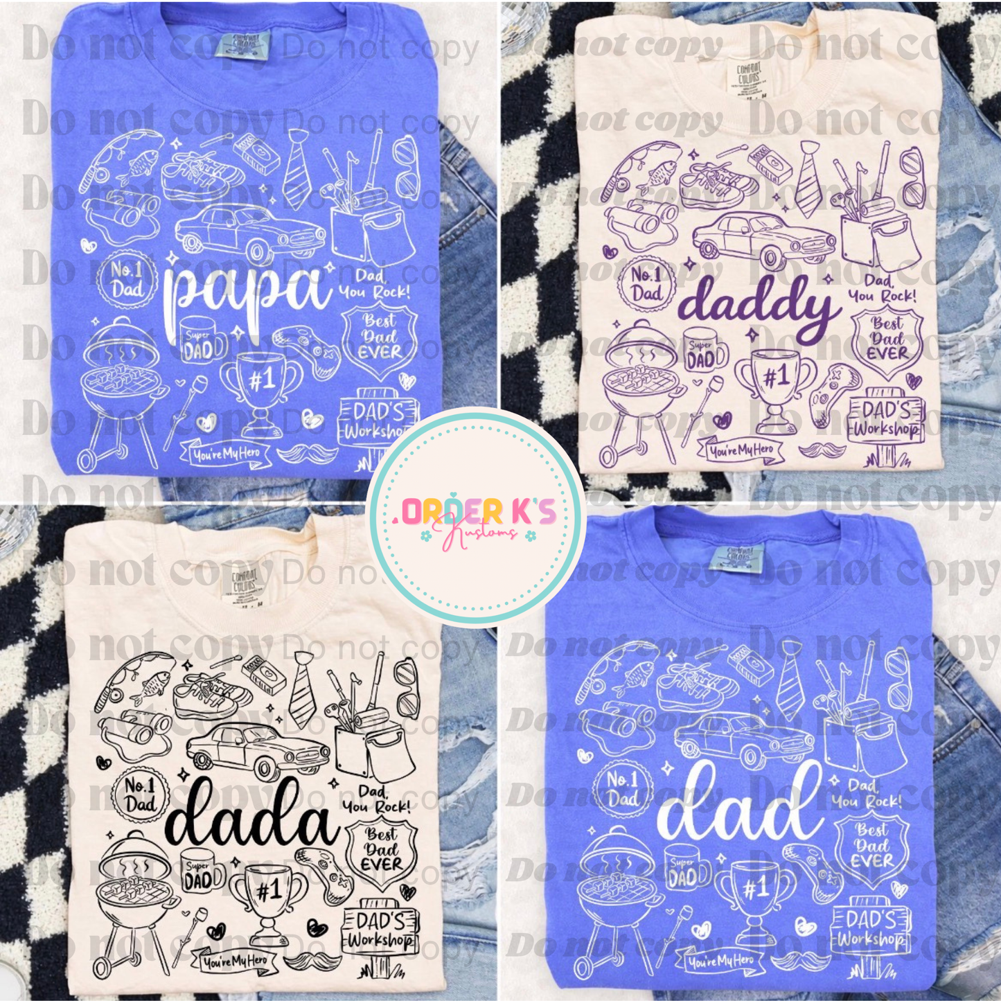 Nickname Dad Tee