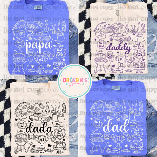 Nickname Dad Tee