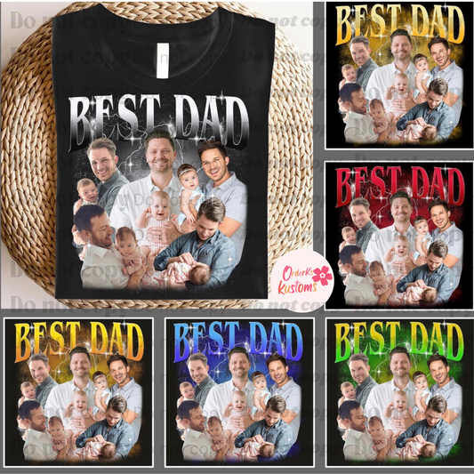 Kustom Best Daddy Bootleg Tee