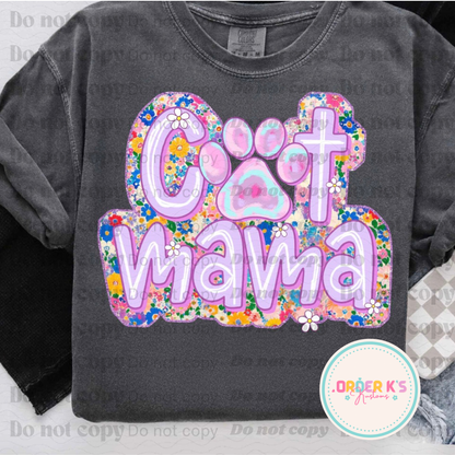 Summer Cat Mama Tee