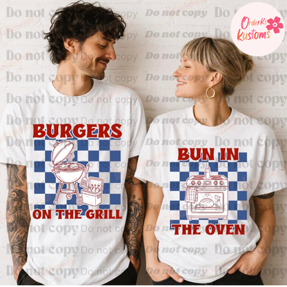 Couple Pregnancy 4th of July