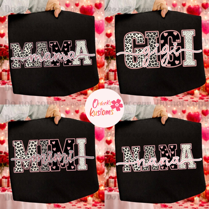 Nickname Cheetah Vday Tee