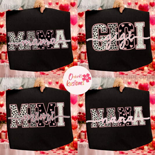 Nickname Cheetah Vday Tee