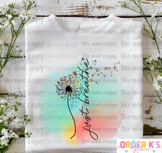 Just Breathe Tee