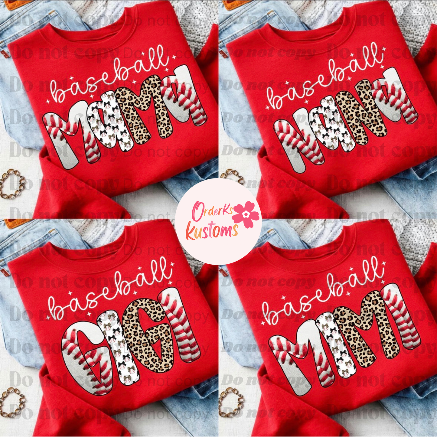 Baseball Nickname Tee