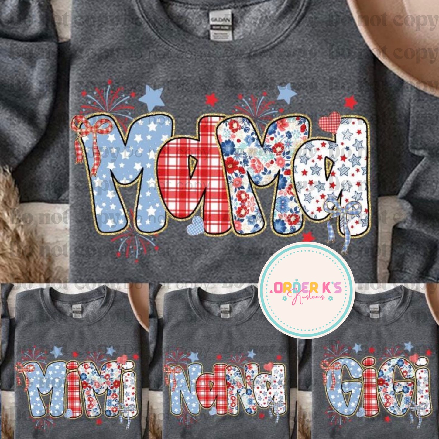 Nickname 4th of July Tee