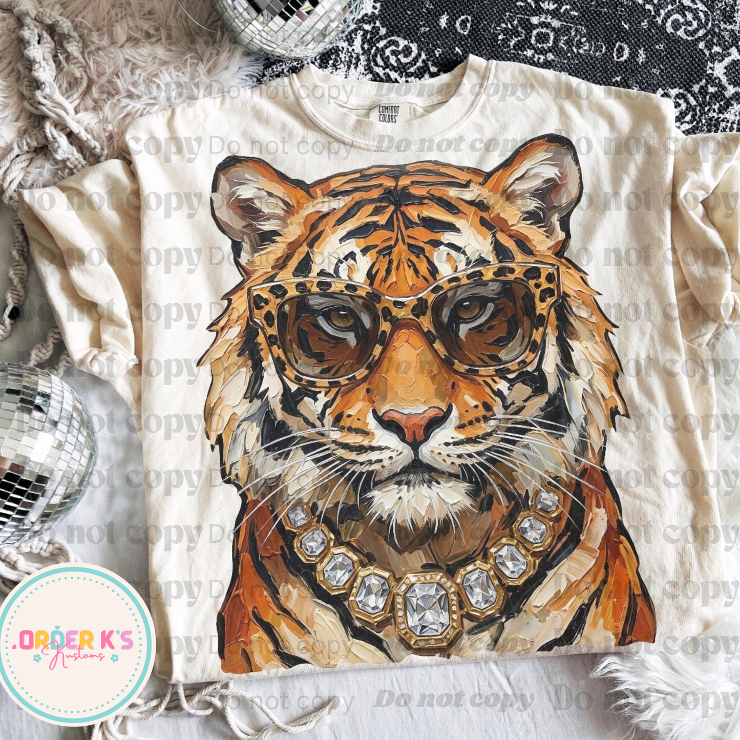Edgy Tiger Tee