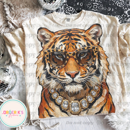 Edgy Tiger Tee