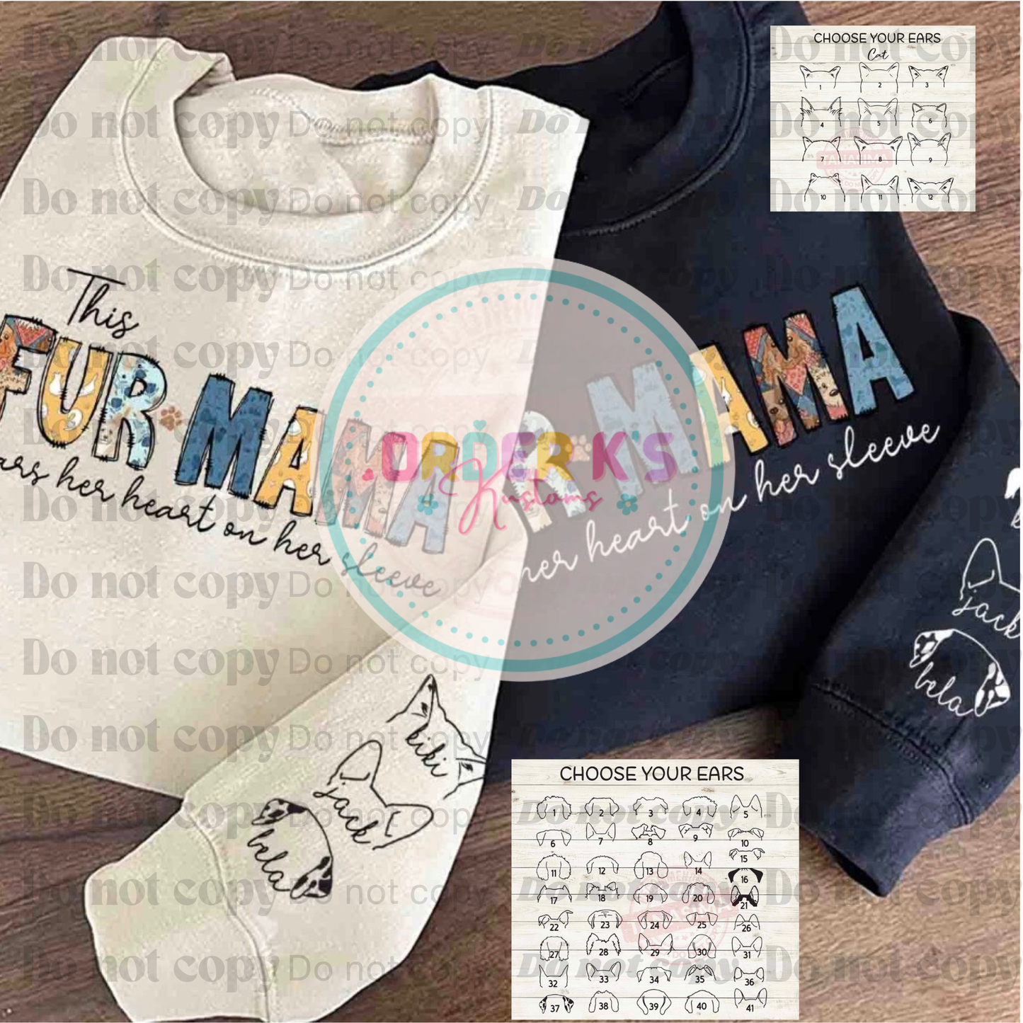 Kustom Fur Mama Tee