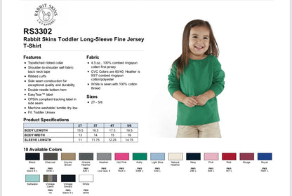 Toddler Long Sleeve Tee