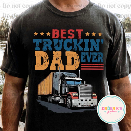 Best Truckin Dad Tee