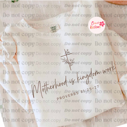 Proverbs Motherhood Tee