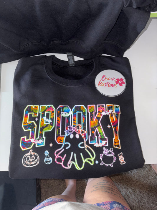 Neon Spooky Tee