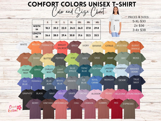 Comfort Colors Tee Adult