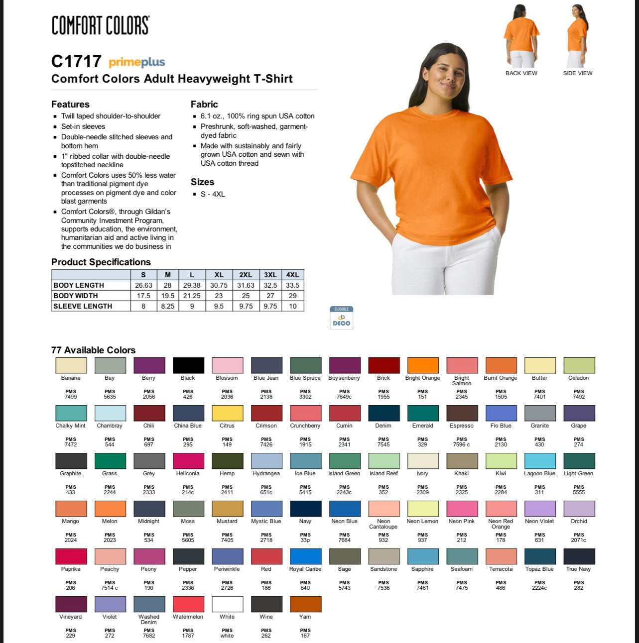 Comfort Colors Tee Adult