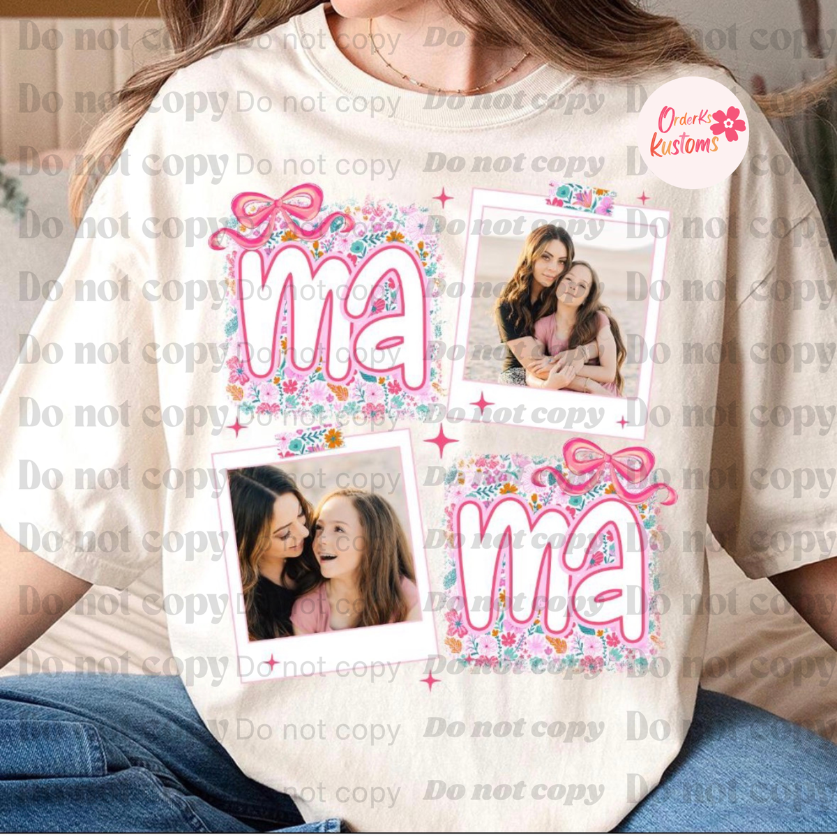 Kustom Mama Photo Tee