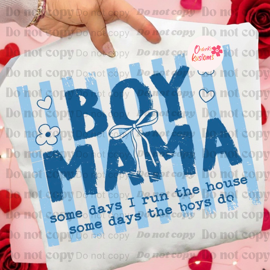 Boy Mama Funny Tee