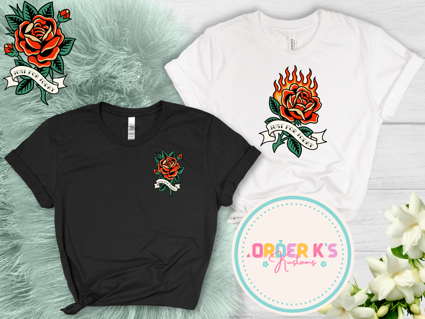 Exclusive JFT Rose Tee